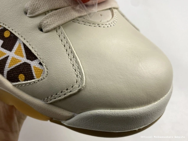 Official Maikesneakers CZ4152-100 Quai54 Sail Brown Jordan (2020) Retro AIR 6 0715